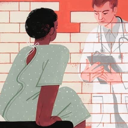 Eileen Kellyさんのインスタグラム写真 - (Eileen KellyInstagram)「MEDICINE HAS A HISTORY OF RACIAL BIASIS ⚠️  A 2016 study found that nearly half of first and second year medical students believed that Black people have thicker skin than white people—an idea born from unethical 19th century experiments that were conducted by a physician/wealthy plantation owner who regularly tortured an enslaved Black man in an effort to prove Black skin went deeper than white skin.  A 2019 study published in the American Journal of Emergency Medicine analyzed data from 14 previously published studies on pain management and found that Black patients were 40% less likely to receive medication for acute pain compared to white patients, and 34% less likely to be prescribed opioids. (via TODAY)   Be it violence at the hands of the state or implicit medical bias, systemic white supremacy continues to gaslight Black people and put their lives at risk.   🎨 by Celia Jacobs」2月13日 2時03分 - killerandasweetthang