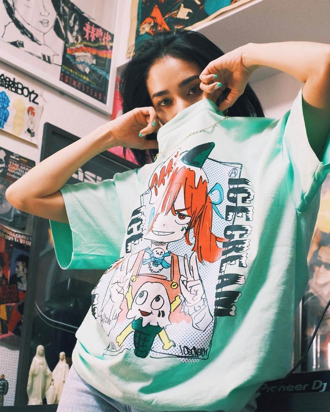 HYPEBEASTさんのインスタグラム写真 - (HYPEBEASTInstagram)「@hypebeaststyle: @bbcicecream_jp has tapped Japanese artist @jun.inagawa for a capsule collection. The playful lineup includes a varsity jacket, hoodies, and T-shirts, featuring Inagawa's signature Anarchy-chan magical girl character illustrated alongside ICECREAM imagery. Accessories such as trucker hats and bandanas continue the illustration designs, while cushion offerings centered around Anarchy-chan and ICECREAM-chan round up the collaboration. Hit the link in bio for release info.⁠⁠ Photo: Jun Inagawa/BBC ICECREAM」2月13日 2時07分 - hypebeast