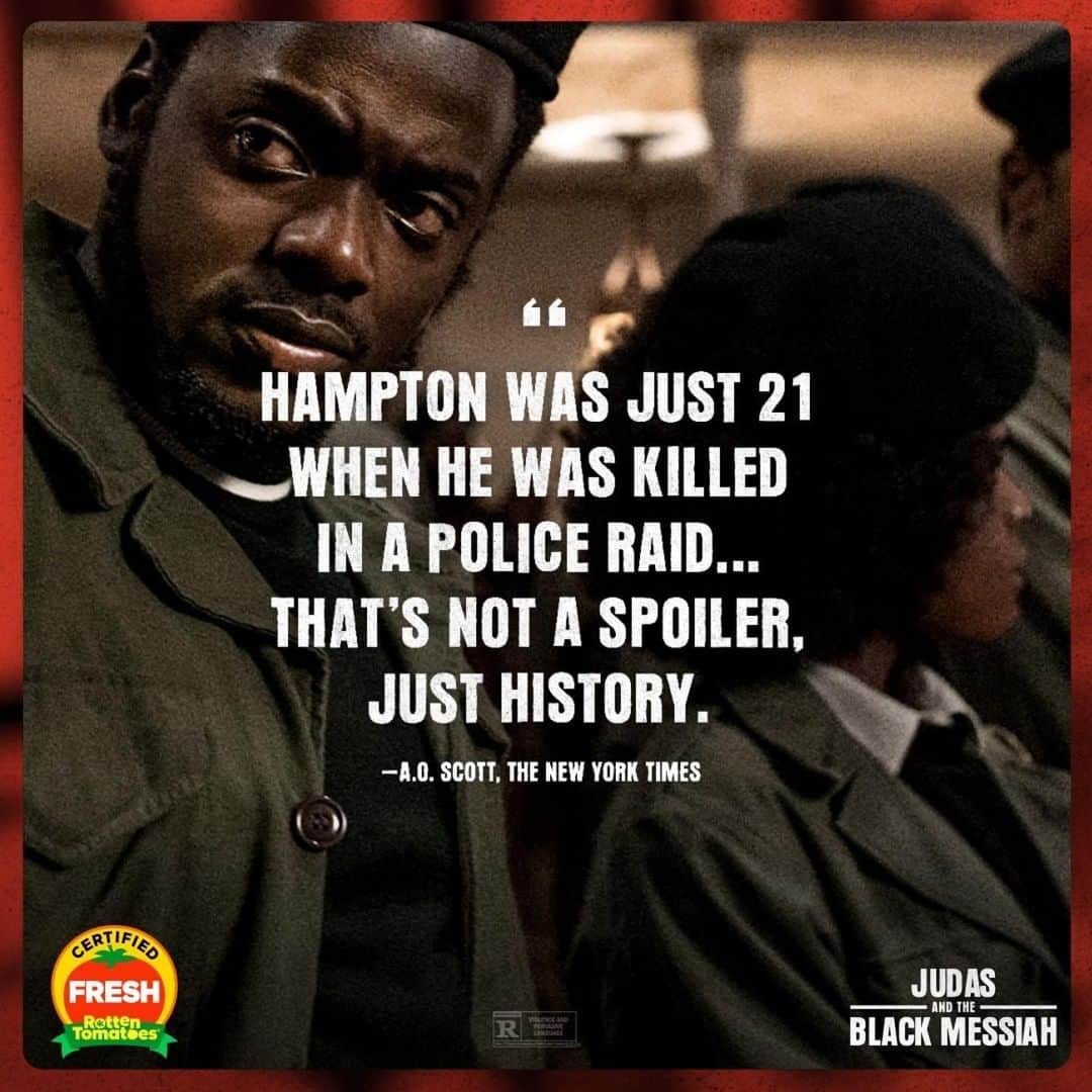 Warner Bros. Picturesさんのインスタグラム写真 - (Warner Bros. PicturesInstagram)「#Repost @judasandtheblackmessiahfilm Know his name, share his legacy. #ChairmanFredHampton. #JudasAndTheBlackMessiah is now playing in theaters and streaming exclusively on @hbomax.  *Available on @hbomax in the US only, for 31 days from its release, at no extra cost to subscribers.」2月13日 11時48分 - wbpictures