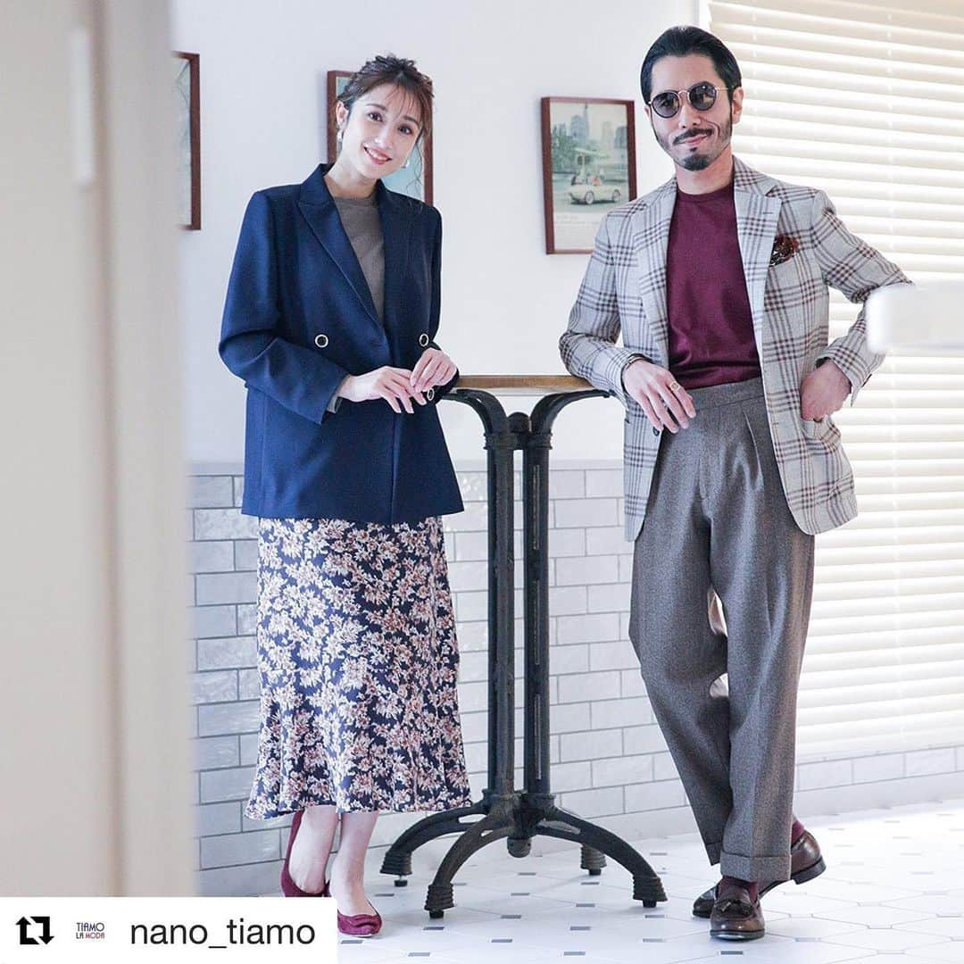 広瀬未花さんのインスタグラム写真 - (広瀬未花Instagram)「#Repost @nano_tiamo with @get_repost   ナノさんは本当に色々な挑戦をされていて、素晴らしい✨✨✨ 既にマクアケTは413%の支持されていて、目標達成金額の約4倍もの6,000,000円が支援されました！！ 皆様、ありがとうございました😊  抗菌消臭など機能性はもちろん、 エコな綿糸を使用することでNGOやNPOに寄付し、インド綿農家や東日本大震災地の復興企画を支援するプロジェクトであるところも素晴らしい👏👏  2月末までのプロジェクトなので お早めにー✨#93971  ・・・ ティアモ·ラ·モーダNo.181が2月11日（木）ON AIR！ テーマは【クラウドファンディング!?】2月末までの限定アイテム“◯◯◯T” . ぜひお楽しみください！ . ▼広瀬未花さん着用アイテム▼ . nano·universe: カセット6ファンクション ジャケット (セットアップ可) ¥13,750(tax in) 品番:6691116001 . nano·universe: シャギーフラワースカート ¥9,350(tax in) 品番:6691130024 . PELLICO: ANELLIFIBBIA 3.5㎝ ¥59,400(tax in) 品番:6710233008 . @nano_tiamo @yusuke__fukushima @micahirose @nanouniverse_official #NANOUNIVERSEMENS#ITEMINFO#nanouniverse#nano#MENSFASHION#MENS#ootd#OUTFIT#COORDINATE#FASHIONITEM#fashionchannel#nano_tiamo #ファッションスナップ #スナップ #ファッション #ナノユニバース #コーディネイト #メンズ #メンズファッション #ファッションアイテム #コーデ #ファッション番組 #ティアモ #クラウドファンディング⚒✨ #makuake」2月13日 12時04分 - micahirose