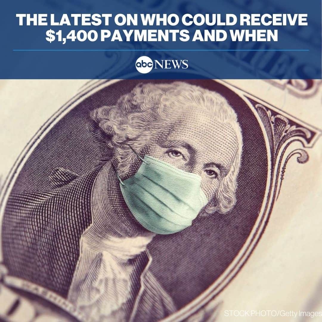 ABC Newsさんのインスタグラム写真 - (ABC NewsInstagram)「The $1,400 pandemic relief payments that President Joe Biden advocated for are one baby step closer to reaching Americans in need. Tap the link in bio for MORE. #stimuluscheck #covid19 #coronavirus #pandemic #politics #usa」2月13日 4時34分 - abcnews