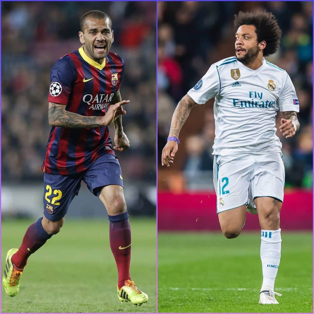 UEFAチャンピオンズリーグさんのインスタグラム写真 - (UEFAチャンピオンズリーグInstagram)「🇧🇷 Dani Alves OR Marcelo?  😏 You can also pick both...  #UCL」2月13日 4時32分 - championsleague