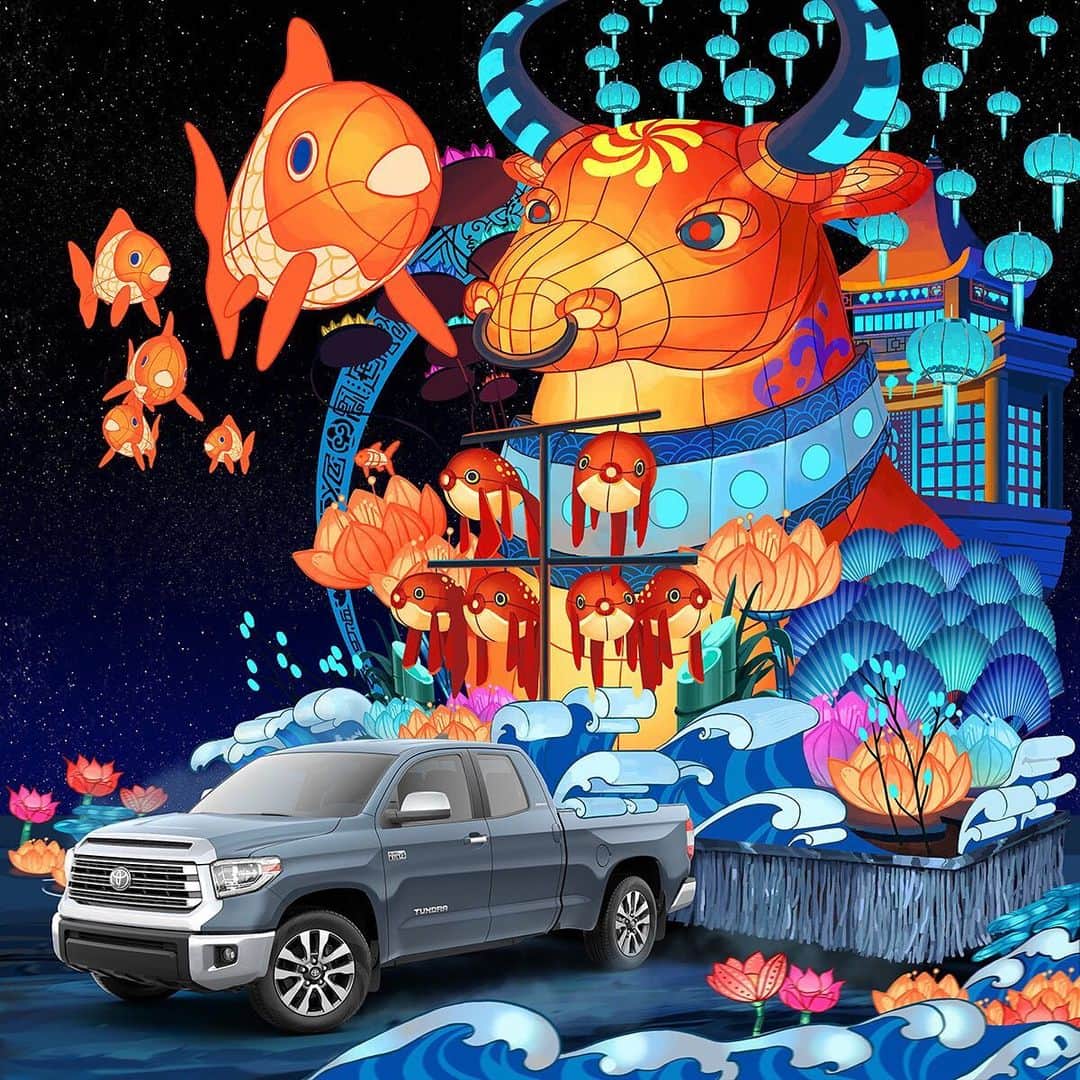 toyotausaさんのインスタグラム写真 - (toyotausaInstagram)「Tag who you are wishing happiness and prosperity to this Lunar New Year!   #Tundra #LetsGoPlaces #LunarNewYear」2月13日 5時08分 - toyotausa