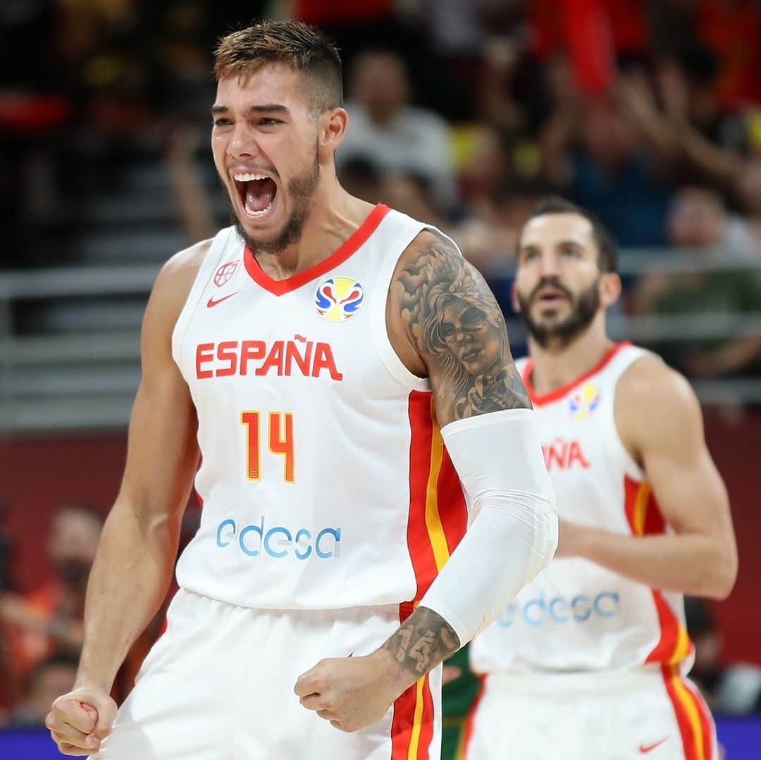 オリンピックチャンネルのインスタグラム：「Spanish (Spain) players are lighting up the NBA. 🇪🇸⁠ ⁠ Hit link in bio to find out the secret to their success.」