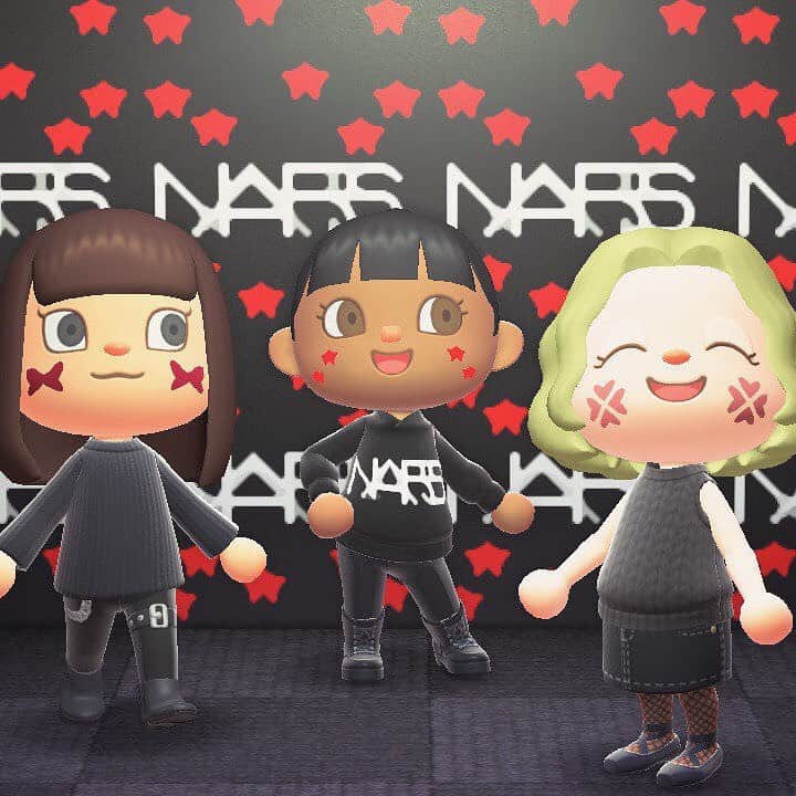 NARSさんのインスタグラム写真 - (NARSInstagram)「Getting ready for Festivale? Style your #AnimalCrossing character with custom NARS designs created in partnership with @nookstreetmarket. Redeem them all >>   FACE STAMPS Each stamp matches a shade of lipstick from The Claudette Collection. • Clovers = MO-9DWT-K1G0-M71K • Butterflies = MO-2SWP-XSHR-QD5T • Stars = MO-D4HS-FKH9-2XKY   WALLPAPERS Find these clover, butterfly, and star designs on Claudette packaging. • Clovers = MO-TMYJ-WKVW-DTL0 • Butterflies = MO-1WN7-H33L-693P • Stars = MO-CCGX-XS83-KB8Q   CLOTHING Keep your character cozy in a chic NARS hoodie. • Hoodie: MO-B4B3-RW5G-2Q03   #NookStreetMarket #AnimalCrossingNewHorizons #ACNH #ACNHDesigns #ACNHcodes #ACNHCommunity #ACNHInspo #ACNHPatterns #ACNHIsland #ACNHClothes #ACNHCustomDesign #ACNHInspiration」2月13日 8時01分 - narsissist