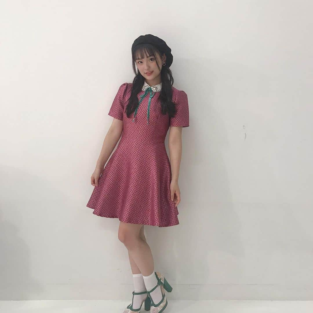 宇田川桜夢のインスタグラム：「このワンピース可愛すぎるよね👗💗  #生写真 #バレンタイン #valentain  #ラストアイドル #宇田川桜夢」