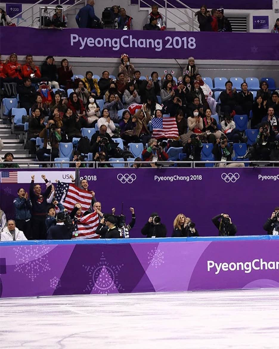 アレックス・シブタニさんのインスタグラム写真 - (アレックス・シブタニInstagram)「On this day 3 years ago, we skated our Free Dance in the Team Event at the Olympics. The Free Dance was the final segment, and it was an amazing feeling to perform well and lock in a spot on the podium. It was a high-pressure situation and our first time participating in a team competition. Challenges aside, we came together, supported one another, and were proud to earn a medal for Team USA.  📸: Richard Heathcote, Jamie Squire (Getty Images)  #pyeongchang2018 #olympics #winterolympics #teamusa #figureskating #teamevent #teamusa #shibsibs」2月13日 9時20分 - shibsibs