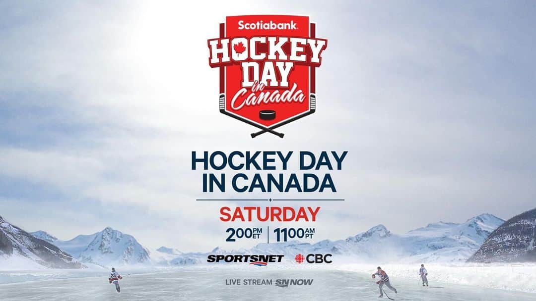 NHLさんのインスタグラム写真 - (NHLInstagram)「CANADA! It's that time of year again. @scotiabank #HockeyDay in Canada gets going tomorrow with SIX North Division teams in action.  All starts at 2 ET on @sportsnet.」2月13日 9時39分 - nhl