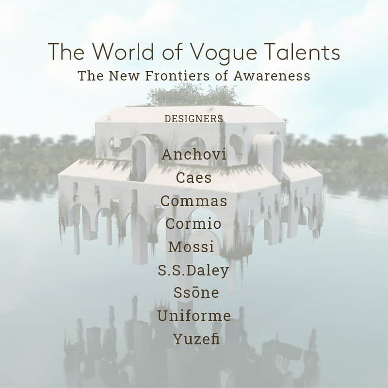 Vogue Italiaさんのインスタグラム写真 - (Vogue ItaliaInstagram)「“The World of Vogue Talents - The New Frontiers of Awareness", our digital platform that will be launched on Thursday 25th February, will include a selection of international designers with a responsible approach: @anchovi_official, @caes_store, @commas, @cormio_fanpage, @mossi_officiel, @stevenstokeydaley, @ssonecircle, @uniformeparis and @yuzefi.   Tailored creativity: @mattel @uno and @xiaomi.italia; Special Initiatives: @alcantara_company, @maxrienybysarawong, @veuveclicquot @whiteshowmilano and @yoox. Thanks to @civica_paolograssi and @monogrid. #alwaysupportalent Follow @SaraMaino_ to see more on #VogueTalents #TheWorldofVogueTalents #betterfuture」2月13日 22時29分 - vogueitalia