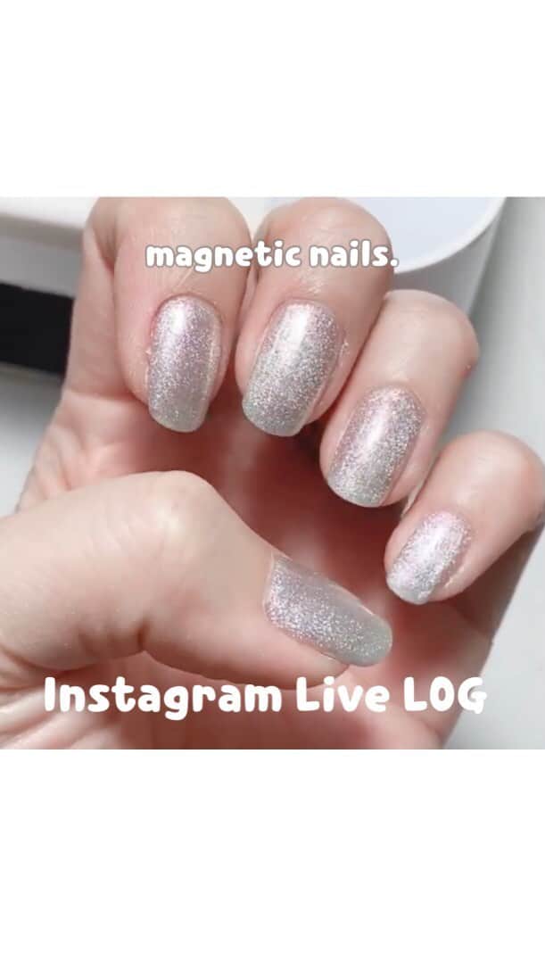 なかやまちえこのインスタグラム：「きまぐれキャット Cat’sEye 6726カシオペアアイ使用です✨⠀ ⠀  PREGEL・Betty gel・きまぐれキャット・PREANFA・PREXY商品は、⠀ ネイリストの方は↓ ⠀ プリモール @nail_premall ⠀ http://gelnailshop.com/ ⠀ キャンディポケット @candypocket_official ⠀ http://www.beautysupport.jp/sm/script_main/shoptop.php ⠀ セルフの方は↓ ⠀ ジョイアート @joyartofficial ⠀ http://joyart.biz/ ⠀ ⠀ にて購入頂けます☺️⠀  #nail #nails #nailart #ネイル #美甲 #ネイルアート  #japanesenailart #manucure #japanesenails #manicurist #gelnails #أظافر #네일아트 #미용 #vẽmóng #ngườiđẹp  #เพ้นท์เล็บ #искусствоногтя #artedeuñas #เพ้นท์เล็บเจล #ジェルネイルデザイン #マグネットネイル #マグネットジェル #magneticnails @pregelofficial @kimagure_cat_whim @bettygel_official @prexyofficial」