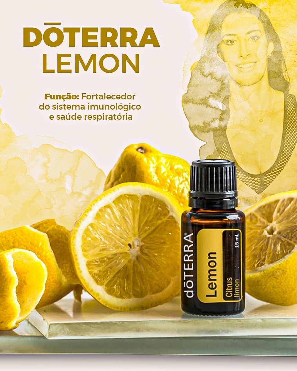 シェイラ・カストロのインスタグラム：「Conhece esse óleo?? Ele é um coringa! Aquele que não pode faltar na sua casa.🍋 ⠀ Perfeito para uma turbinada no sistema imunológico e te ajuda bastante na saúde respiratória principalmente no tempo em que estamos vivendo.. ⠀ 💧Há quem coloque algumas gotinhas ☕no café. Já eu adoro usar algumas gotinhas na água com gás. ⠀ Já testou algum dos óleos para culinária?? Me conta que quero saber 🤩 ⠀ #sheillacastro #doterra #doterrabr #óleosessencias #lemon #sistemaimunológico」