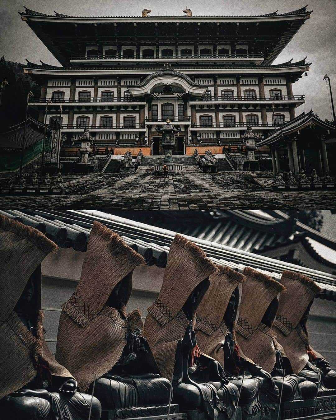 Berlin Tokyoさんのインスタグラム写真 - (Berlin TokyoInstagram)「Magnificence and tranquility coexist in the presence of the biggest Buddha statue in Japan. . . The Daishizanseidaiji temple was built by a wealthy industrialist with his own money. The five-story pagoda is the tallest in Japan also the etizen big buddha is the biggest in Japan (Among those sitting inside the building). There are 1,712 stone Buddhas placed around the building. . . . #hellofrom Fukui, #Japan」2月13日 22時15分 - tokio_kid