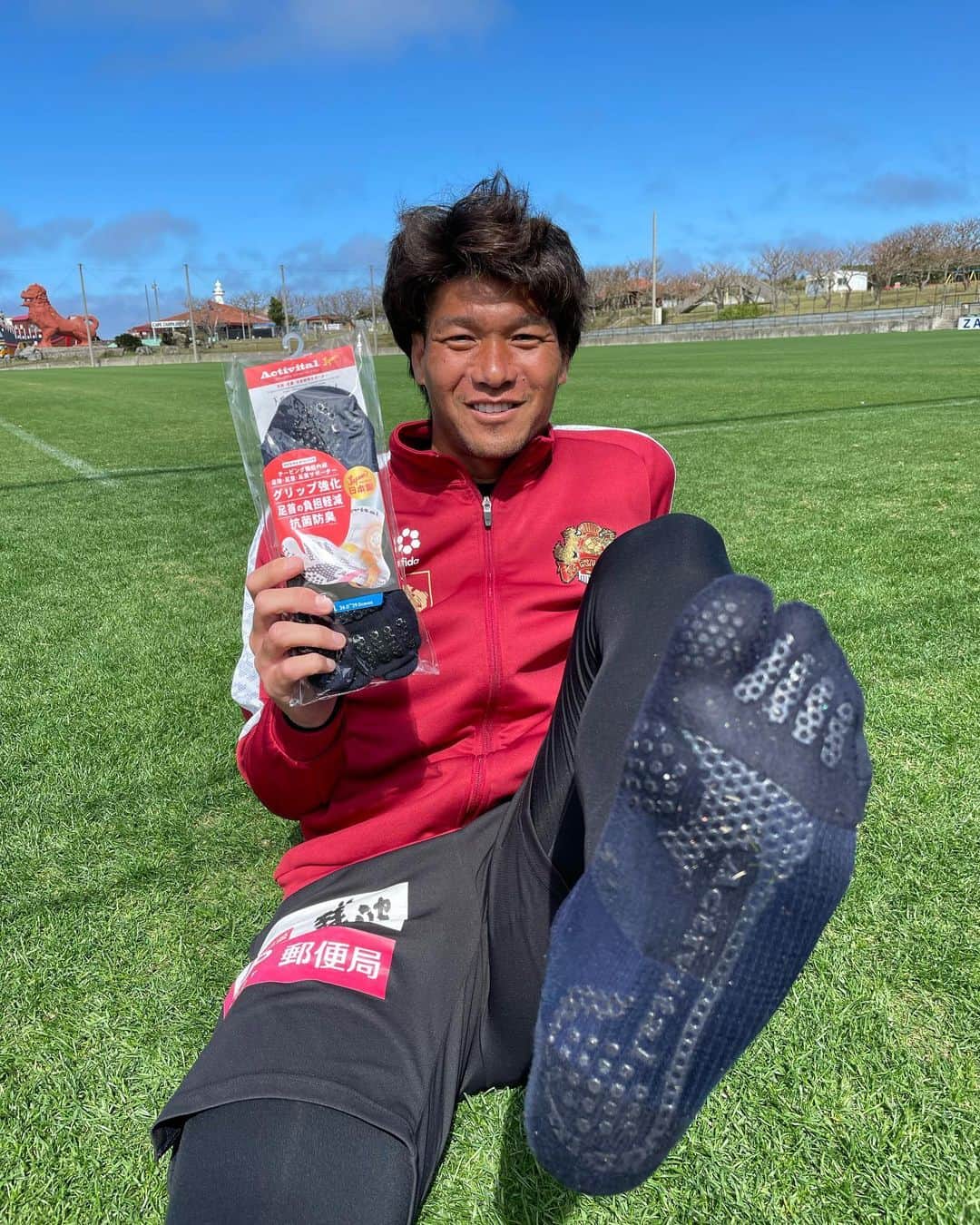 のインスタグラム：「・ 今年も #Activital のソックスと共にプレーします！！  #アクティバイタル #フットサポーター #足首の保護 #パフォーマンス向上 @toshioteranishi」