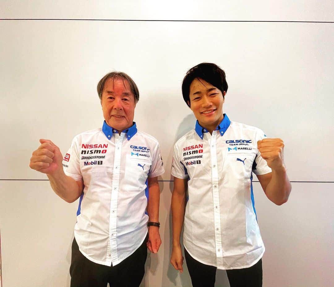 松下信治のインスタグラム：「闘志全開。」
