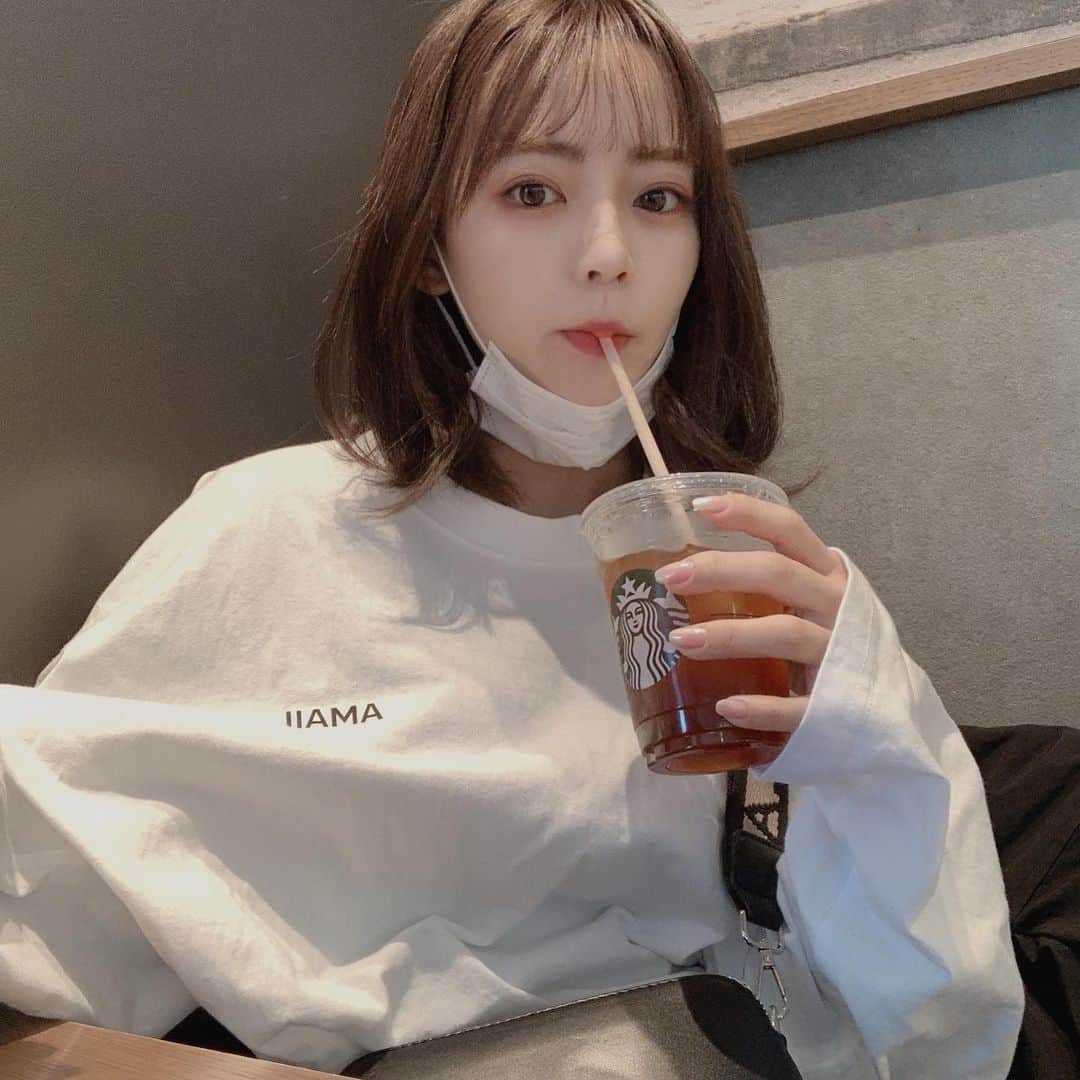 寺本月夜のインスタグラム：「날씨 참 좋앗어 코로나만 사라지면 완벽한데... . #꾸안꾸패션」