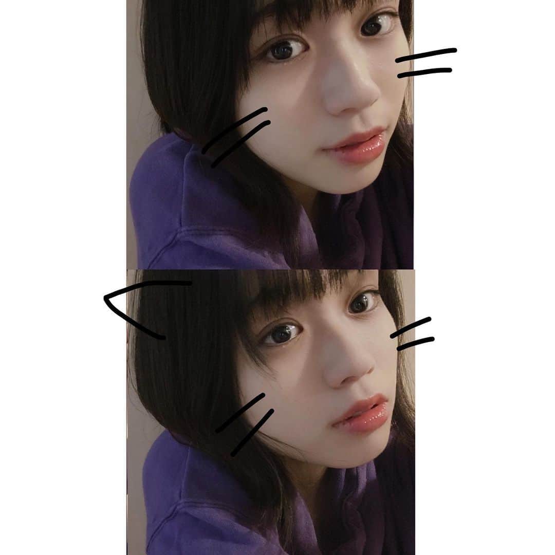 多田成美のインスタグラム：「🐾 猫シリーズ🐈‍⬛ 2枚目は載せるのが恥ずかしかったのですが、お友達が可愛いと言ってくれたので載せることにしました😂❤︎  #多田成美」