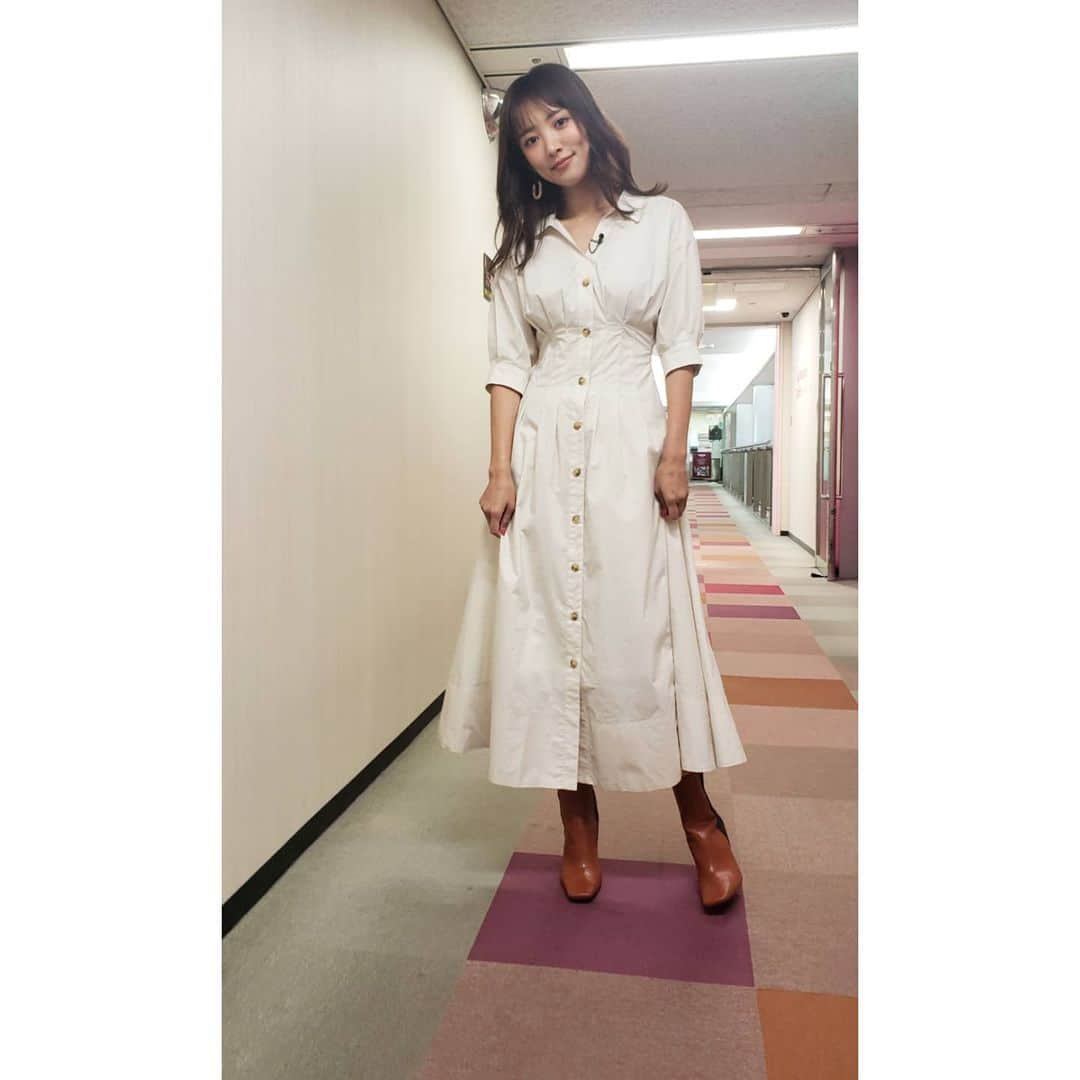 夏菜さんのインスタグラム写真 - (夏菜Instagram)「今日はこれから!💛「芸能人が本気で考えた！ドッキリGP」です👼 みてねー! Dress @snidel_official Boots @yelloshoes_official Stylist @erica_mimura」2月13日 18時48分 - natsuna_official
