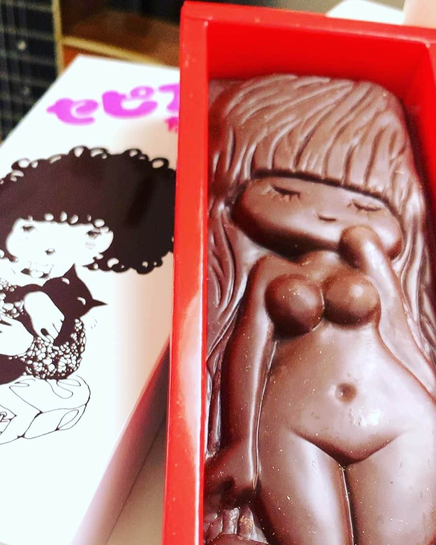 のインスタグラム：「チョコ頂き」