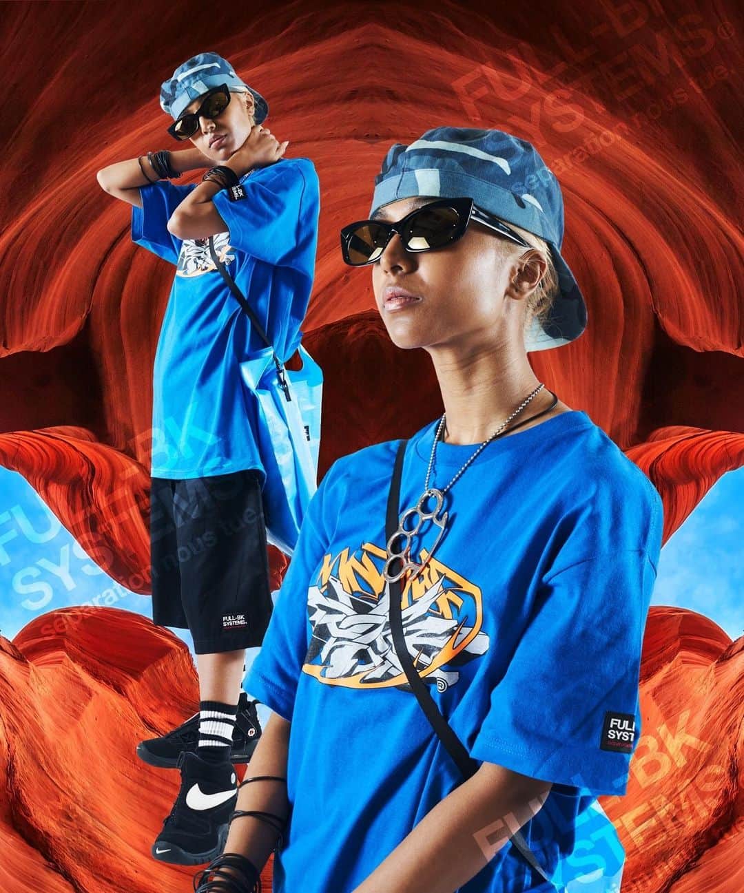 FULL-BKのインスタグラム：「@fullbk @youthofparis SS21  Photographer: @pmken  Styling: @johnnyhiramoto  Hair&Make-up: @ucoshimada0926  Model: @lalazima_  Editor in Chief: @djdaruma   #fullbk」