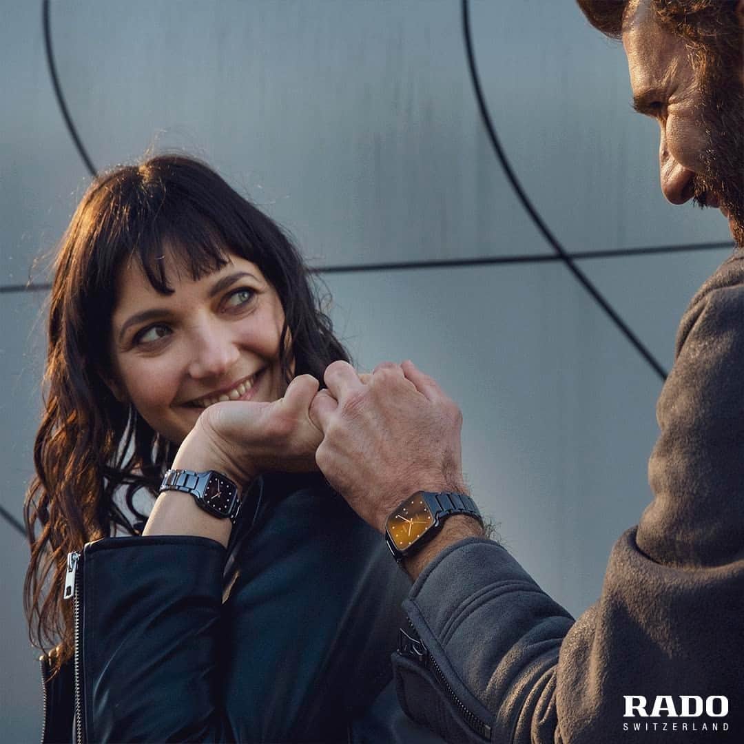 ラドーのインスタグラム：「Come together and celebrate love with the True Square Diamonds. #RadoTrueSquare #Feelit」