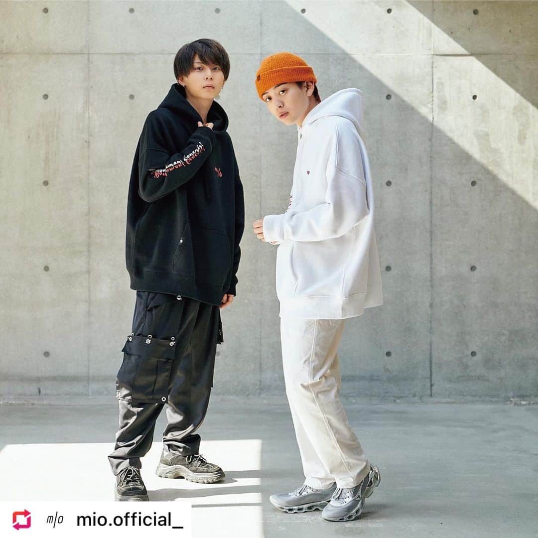 飯岡拓也のインスタグラム：「my work！ みっきー、おだけいいつもありがとう！  #Repost with @fastsave_photo_video credit: @mio.official_  2021.2.18(THU) RELEASE」