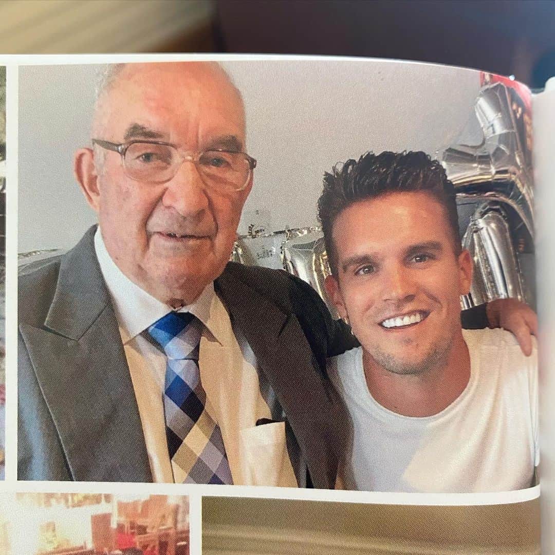 GazGShoreさんのインスタグラム写真 - (GazGShoreInstagram)「Happy 90th grandad 💙 my war documentary buddy and inspiration! You are a legend in so many ways can’t wait to treat you to a nice Sunday roast when we can celebrate xxx」2月13日 20時14分 - gazbeadle