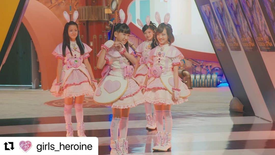 mirage²（ミラージュミラージュ）さんのインスタグラム写真 - (mirage²（ミラージュミラージュ）Instagram)「#Repost @girls_heroine with @make_repost ・・・ 【予告】 #テレビ東京 系にて、明日2/14(日)あさ9時から #ラブパト 第29話「変身！ラブピョコリーナ♪」ラブでピョコッとタイホします！🐰🚨💖  https://lovepatrina.jp/  伝説のパワーアップアイテム #ラブパトピョコハート の正体が明らかに🥕❣️  #ラブパトリーナ #ガールズ戦士 #特撮」2月13日 20時26分 - lovelylovely_official