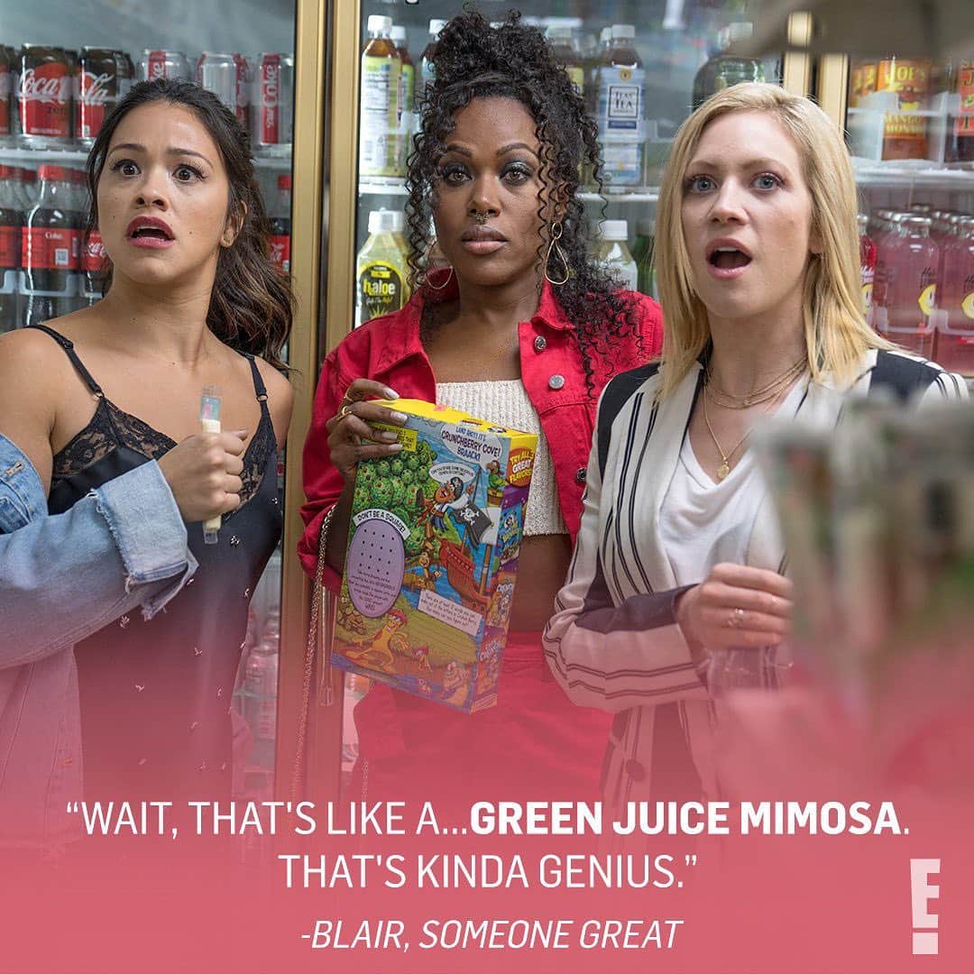 E! Onlineさんのインスタグラム写真 - (E! OnlineInstagram)「Here's to the ~*~nights that turned into mornings~*~ and the friends who drink green juice mimosas with you even when they're f—king disgusting. #GalentinesDay (📷: Shutterstock)」2月14日 6時31分 - enews