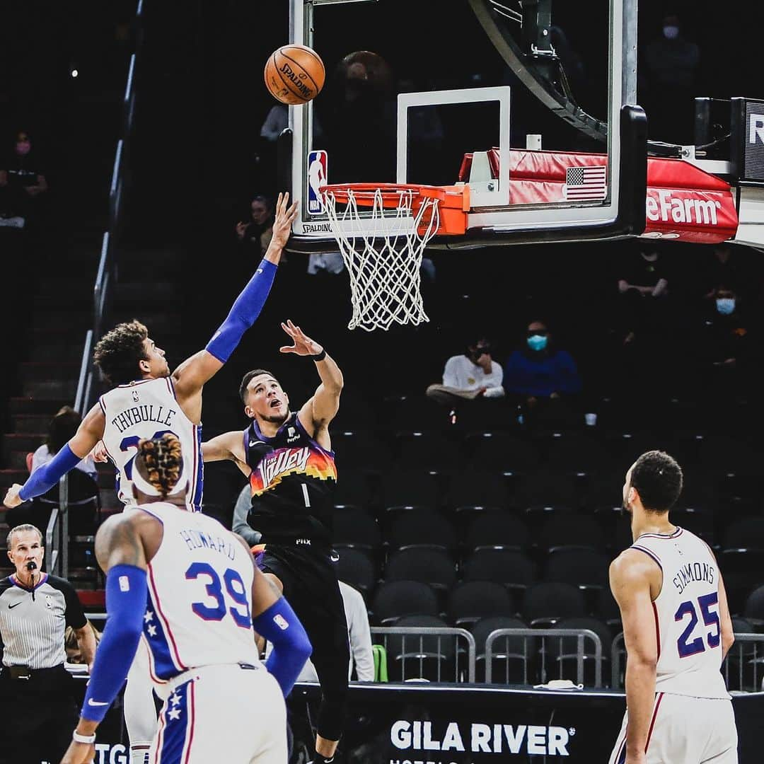 フェニックス・サンズさんのインスタグラム写真 - (フェニックス・サンズInstagram)「This went in.  And so should @dbook.   Vote him for #NBAAllStar: nba.com/vote」2月14日 7時05分 - suns