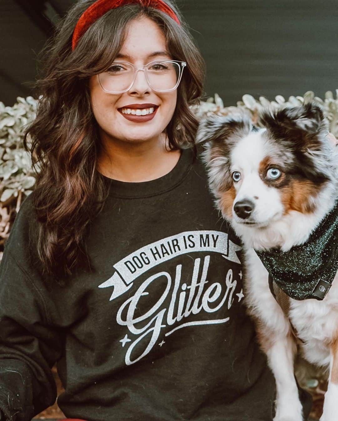 DogsOf Instagramさんのインスタグラム写真 - (DogsOf InstagramInstagram)「“Dog hair is my glitter” ✨ Commencing our monthly #shopsmall series with Rosa, creator of @designedimpulseco! Rosa is based in San Diego with her two dogs, Otis Spunkmeyer and Nova Joy.   “My normal day job was a hairstylist until the pandemic hit and my world got rocked and we got shut down. During our second shut down I decided I needed to put my energy into something that would make me happy. Two of the things that made my happiest were my dogs, and I've always had a love for all things fashion. So I impulsively decided I'm gonna start a dog bandana company!! My goal was to create a company that could help show case dogs and their personalities through accessories.  We try to hand pick fabrics we don't see on the market, and offer personalized options as well as options for all holidays/birthdays. I would have to say our absolute favorite bandana has been the velvet series, but especially the black sparkle velvet bandana!”  We CONSTANTLY have ideas running through our head. I probably have way too much fabric in my house right now 🤣 typical when I launch items I have been planning the themes out for a couple of weeks and adding to them as I find fabric patterns I think will fit!”  You can find @designedimpulseco sweaters, dog bandanas, dog bows, and more in our shop at dogsof.com 🌟 Linked in bio 🌟  Know a designer you’d love to see us work with? Submit through the link in our bio!  #shopdogsof #shopsmalldesigners #nationalloveyourpetday」2月14日 7時25分 - dogsofinstagram