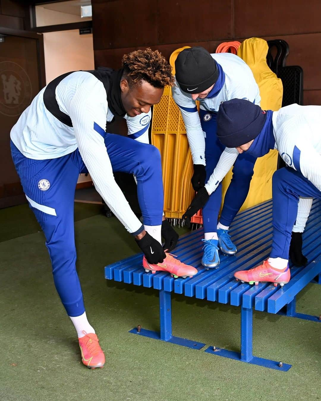 チェルシーFCさんのインスタグラム写真 - (チェルシーFCInstagram)「Show and tell at Cobham 🔥 @nikefootball #CFC #Chelsea #Mercurial」2月13日 23時05分 - chelseafc