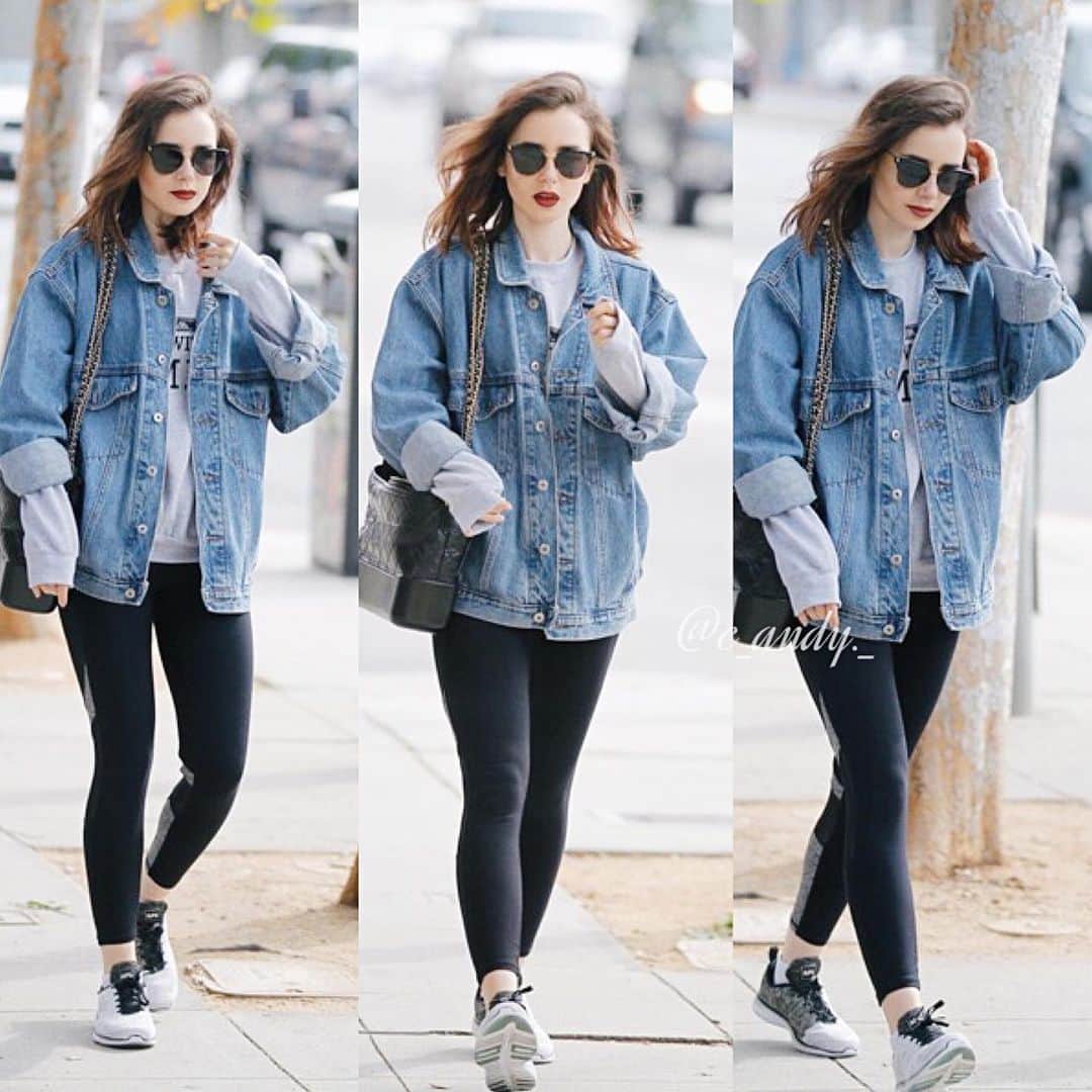 c_andy._のインスタグラム：「#lilycollins」