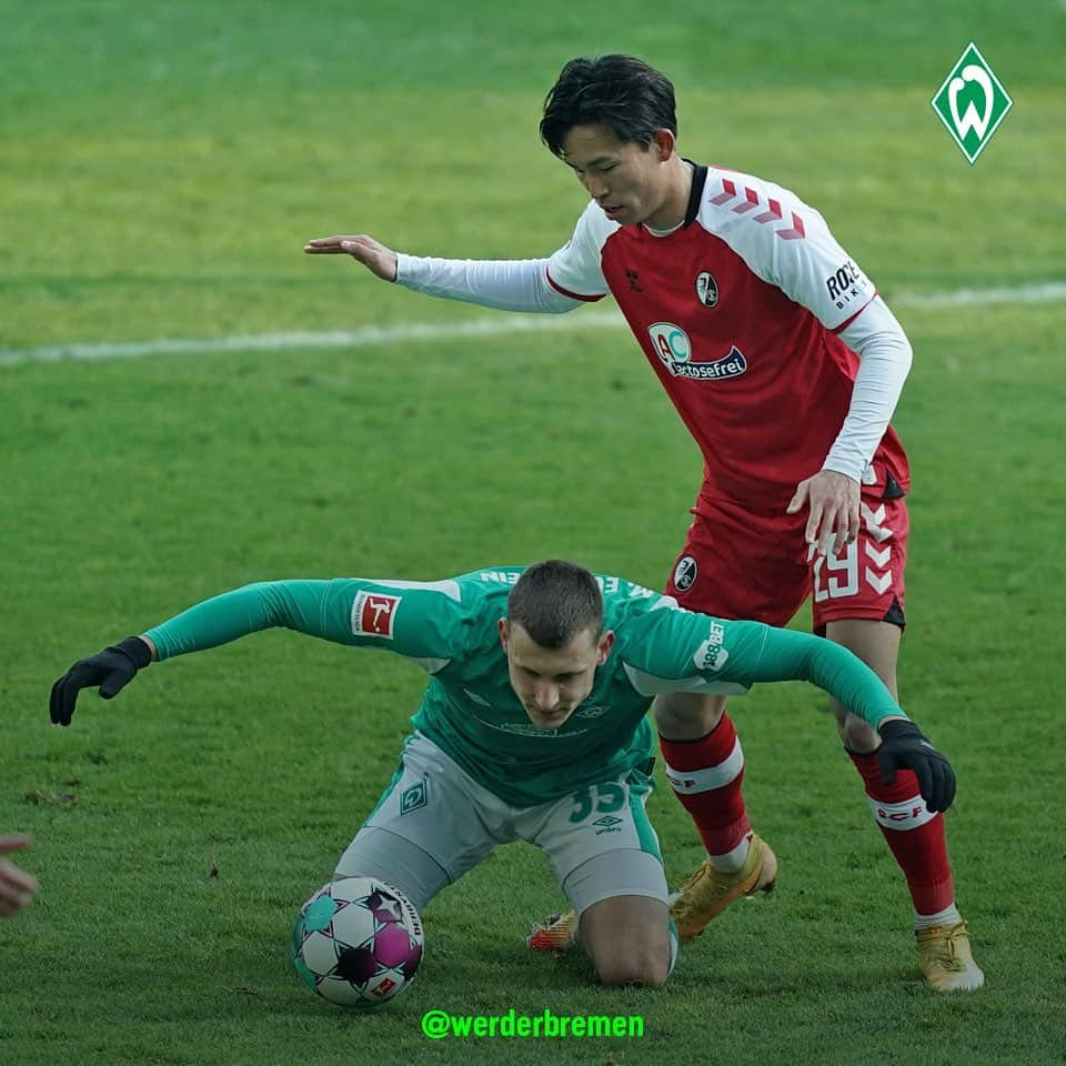 ヴェルダー・ブレーメンさんのインスタグラム写真 - (ヴェルダー・ブレーメンInstagram)「Reinknien. _______ #Werder #Bremen #svw #svwscf #Bundesliga #nordphoto」2月14日 0時07分 - werderbremen