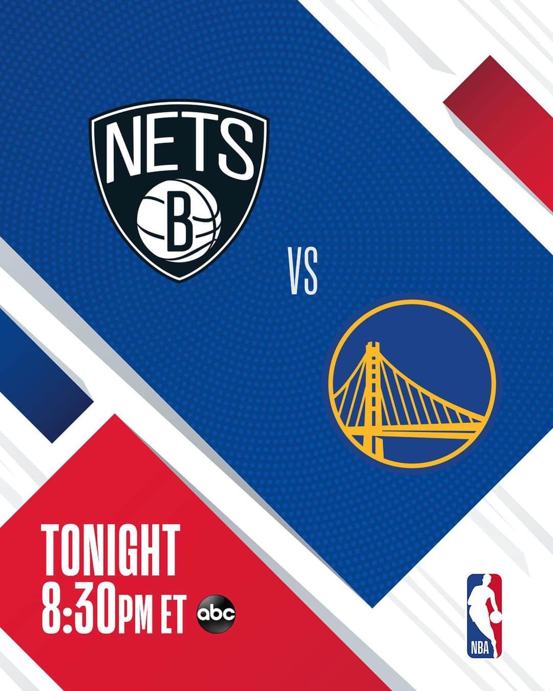 NBAさんのインスタグラム写真 - (NBAInstagram)「You won’t want to miss this!!  🏀: NETS/WARRIORS ⏰: 8:30pm/et 📺: ABC 🤔: WHO YA GOT??」2月14日 0時24分 - nba