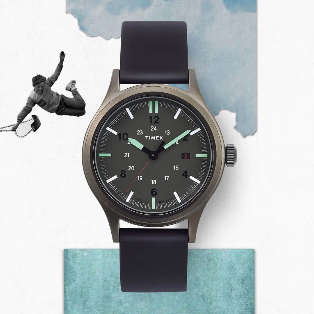 タイメックスさんのインスタグラム写真 - (タイメックスInstagram)「Our Allied field watch is reimagined with a minimal and #contemporary look.  ⌚: Timex Archive Allied #timex #wedontstop #archive #watch」2月14日 0時30分 - timex