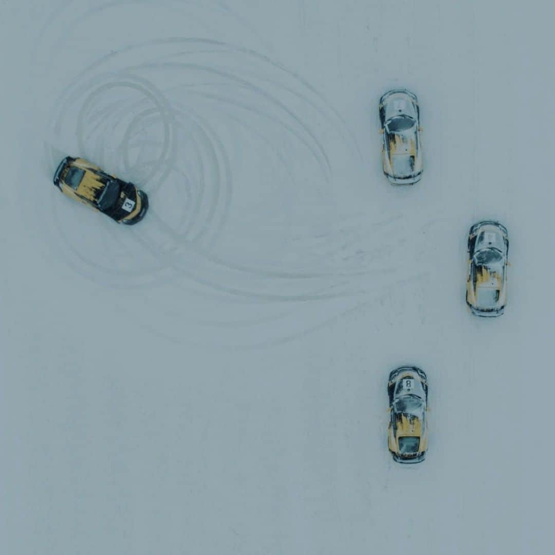 タナー・フォウストのインスタグラム：「One of my favorite things to do in a car is play on the snow! It was so fun to join @porsche.customerracing , @vw family member, for some good times in Finland!」
