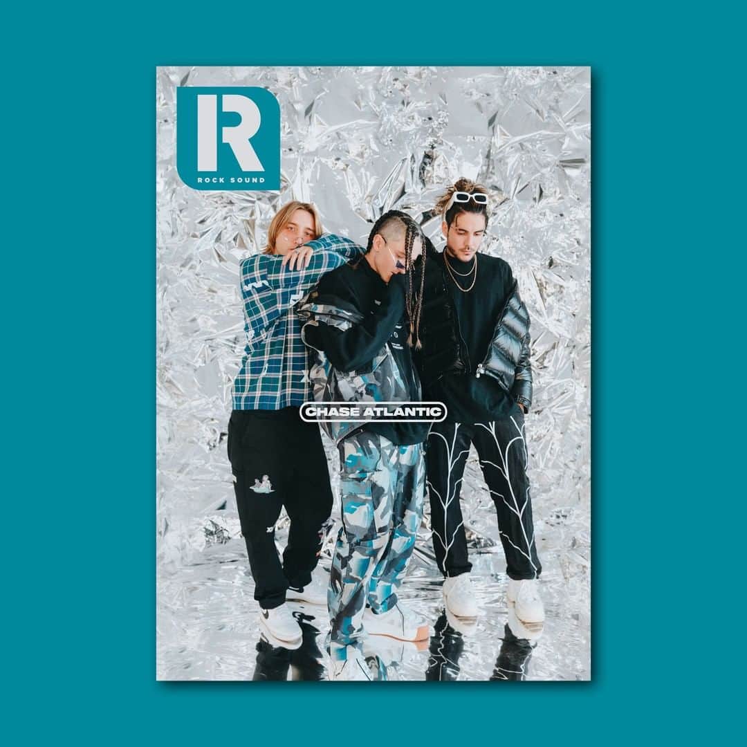Rock Soundのインスタグラム：「Get the full story of Chase Atlantic's past two years, their lockdown together in LA and how through it all they pieced together their best album yet in 'Beauty In Death'.   Get your copy now from the link in our bio.」