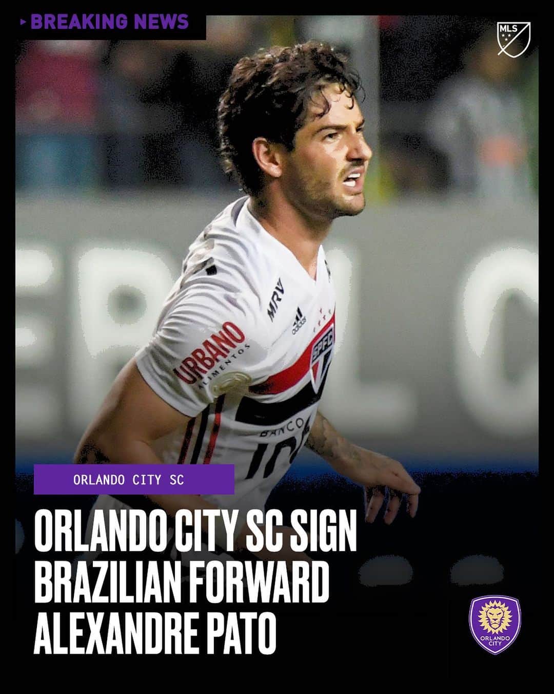 Major League Soccerのインスタグラム：「Orlando City add veteran forward @pato! 🦆」