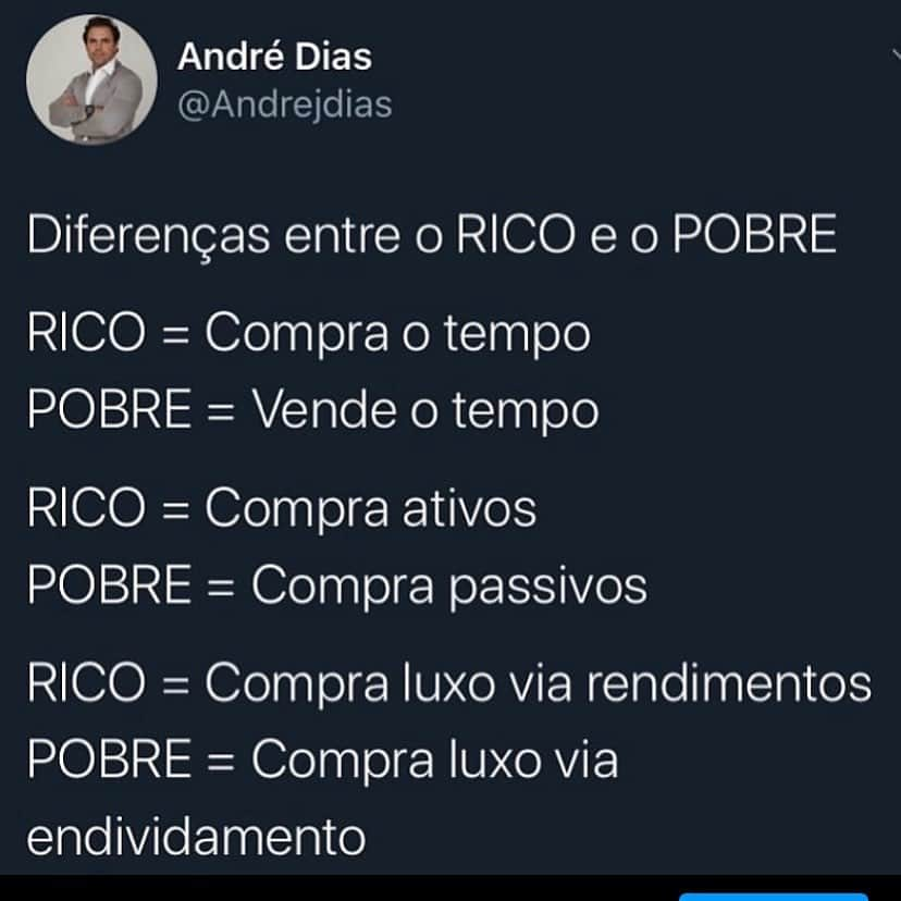 Carol Diasさんのインスタグラム写真 - (Carol DiasInstagram)「Repost @andrejaneirodias  .  Bom dia! . Ser RICO não é apenas uma questão de aparência, porque não adianta deitar a cabeça no travesseiro e estar LOTADO de dívidas . Ser RICO é poder fazer o que você gosta na hora que você quer . Ser RICO é ter tempo para cuidar da sua SAÚDE . Ser RICO é poder brincar com seus filhos e dar educação de perto . Ser RICO é realizar seus SONHOS sem contrair DÍVIDAS . . . ✈️ Envie este post para 5 amigos ( no aviãozinho no canto direito do post) . ❤️ Curta o post . 💾 Salve o post  . ➡️ Clique nos 3 pontinhos da publicação e ative as notificações! . . . #bolsadevalores #empreendedorismo#fii #magalu #economia #finanças #educacaofinanceira #invistamelhor #investimentos#comoinvestir #comoinvestirnoexterior #comoinvestirdozero #comoinvestirdinheiro #comoinvestirnotesouro #poupanca#tesourodireto#rendimentos#dividendos#aluguel#geracaodevalor#organizacaofinanceira#sucessofinanceiro#ouro#dolar#bitcoin#rico」2月14日 4時53分 - caroldias