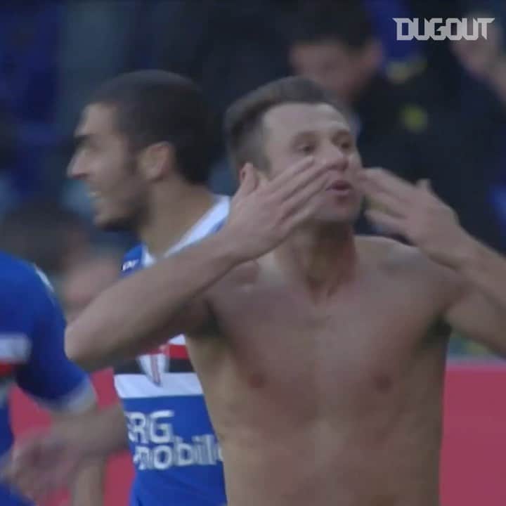 UCサンプドリアのインスタグラム：「𝗖𝗔𝗦𝗦𝗔𝗡𝗢𝗢𝗢𝗢𝗢! 🔈🔈🔈  📽 È proprio lui, Antonio #Cassano, il grande protagonista del #Classic di @officialdugout.   🤔 Come si concluse #SampFiorentina 2010/11?」