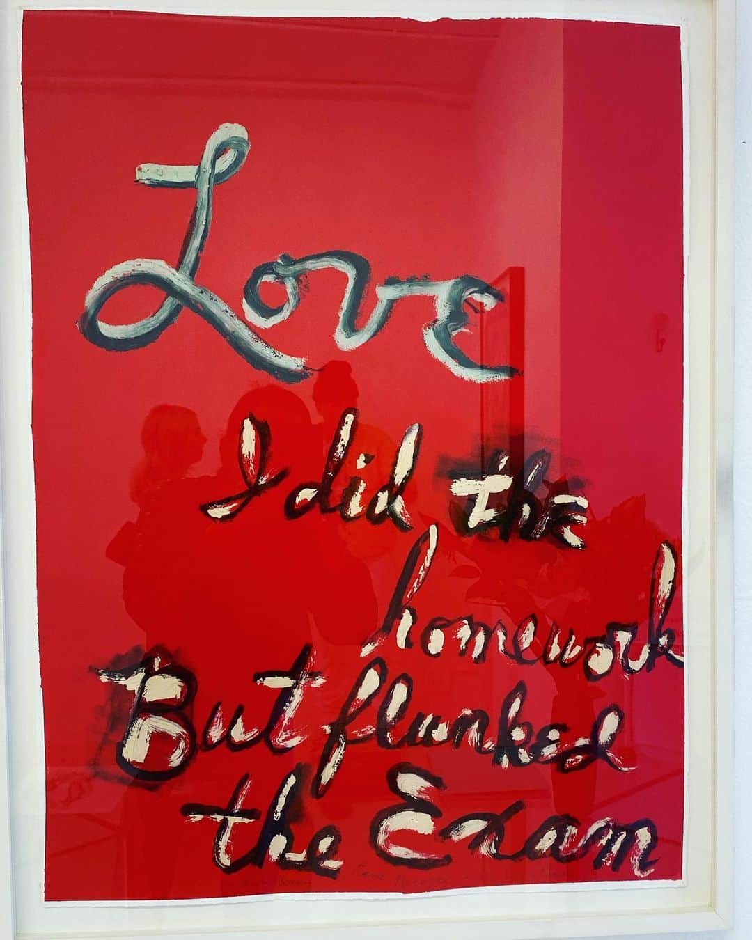 シンシア ローリーのインスタグラム：「Love I did the homework  but flunked the exam —Rene Ricard  Happy Gallentines day❤️」