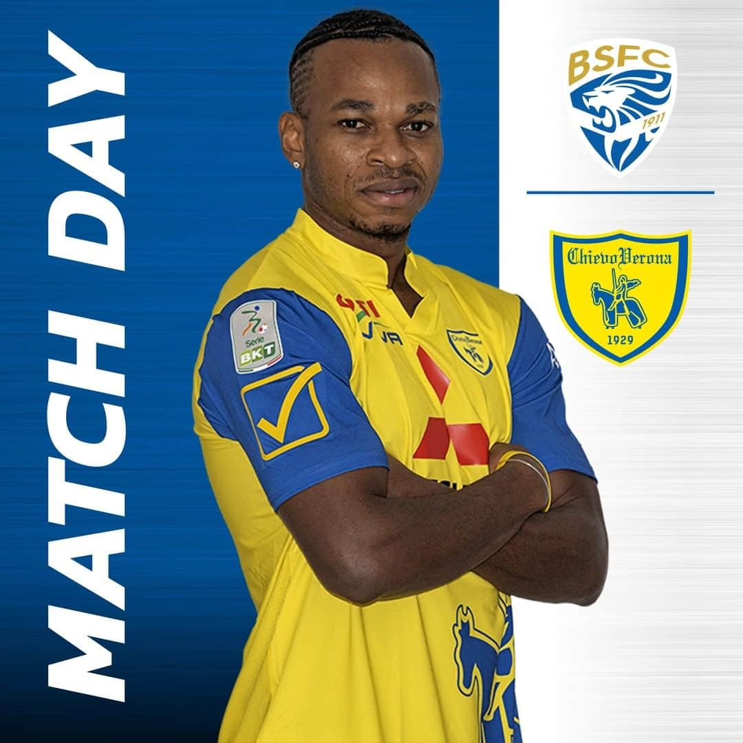 ACキエーヴォ・ヴェローナのインスタグラム：「‼️ MAAAAAAATCH DAAAAAAAAAAAAY ‼️ ⚽️ @brescia_calcio - #ChievoVerona  🏆 @legab 📌 23^ ⌚️ 18.00 🏟️ #Rigamonti 📺 @dazn_it 📻 @radiostellafm  87.5 fm #⃣ #BresciaChievo 💛💙 #ilnostrofolleamor」