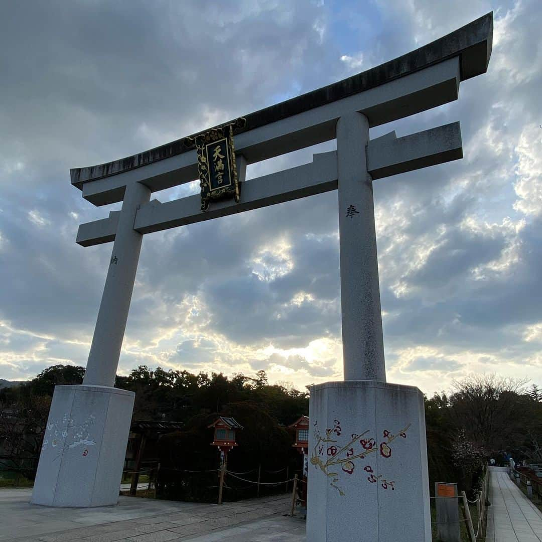 キャシー・リードのインスタグラム：「Nagaoka-Tenmangu🌸」