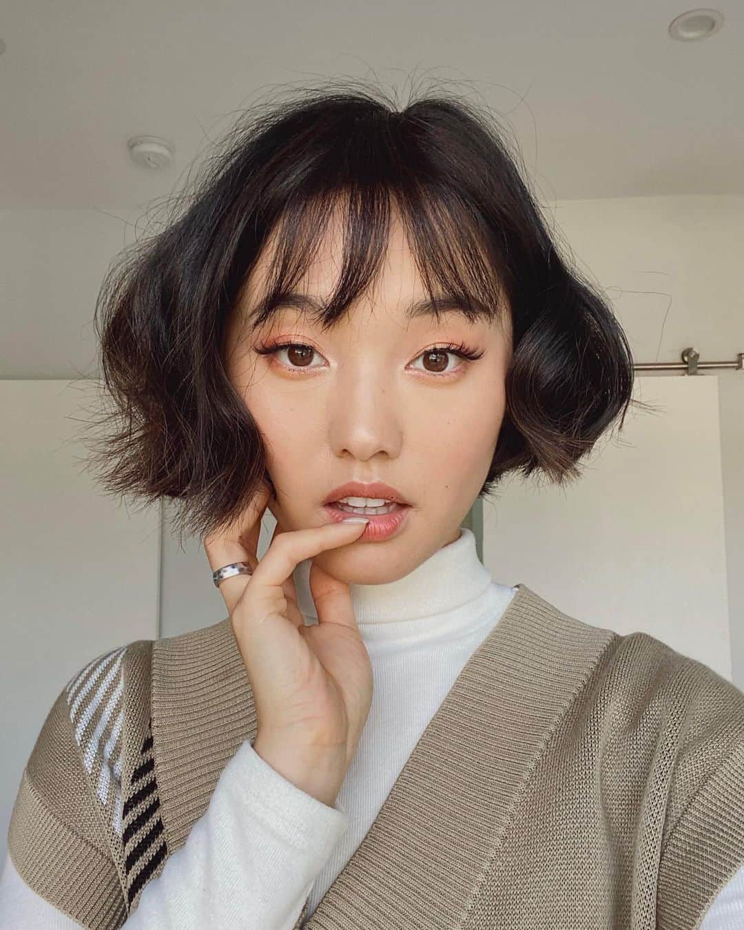 Jenn Imさんのインスタグラム写真 - (Jenn ImInstagram)「This is officially the shortest my hair has ever been.」2月14日 9時32分 - imjennim