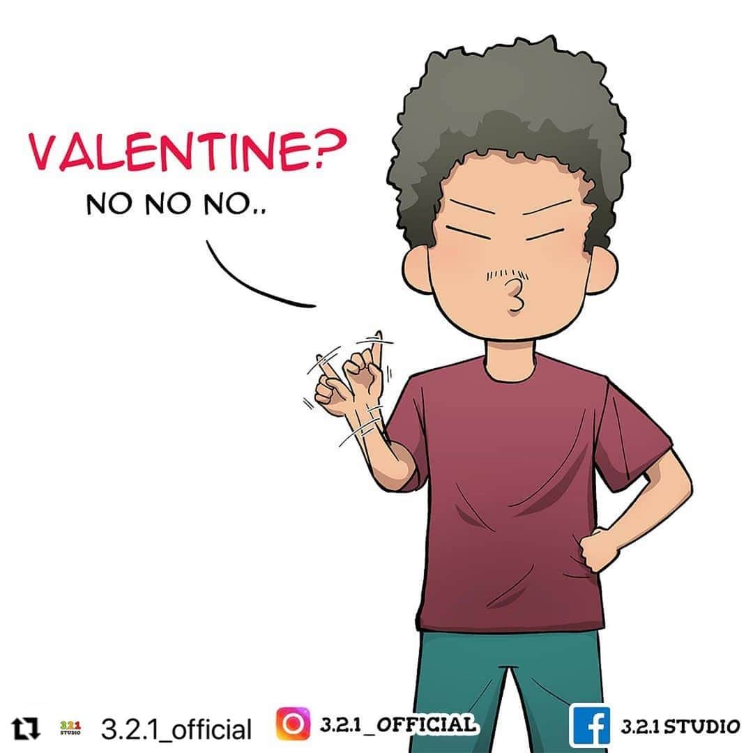 Koleksi Komik Malaysiaさんのインスタグラム写真 - (Koleksi Komik MalaysiaInstagram)「#Repost @3.2.1_official with @make_repost ・・・ Korang ada rancangan nak sambut Hari Valentine? Jangan! Kenapa? hmmm..  Jawatankuasa Majlis Fatwa Kebangsaan Bagi Hal Ehwal Agama Islam Malaysia kali ke-71 yang bersidang pada 22 hingga 24 November 2005 memutuskan bahawa amalan merayakan Hari Valentine tidak dianjurkan dalam Islam. Dalam erti kata lain, umat islam dilarang untuk menyambut Hari Valentine ni atas sebab2 seperti dinyatakan oleh majlis fatwa.  Jadi secara ringkasnya, terdapat banyak sebab mengapa orang islam dilarang menyambut Hari Valentine dan salah satunya ialah kerana ianya membuka pintu kepada perbuatan maksiat, jadi jangan cuba2 arr!👀  Jika korang rasa mesej ini bermanfaat, sebarkan supaya lebih ramai orang tahu! Semoga menjadi asbab kebaikan! Jaga diri!  Tag dan komen kat bawah👇  Ps: larangan ini untuk Umat Islam sahaja . You have a plans to celebrate Valentine's Day? Don't! Why? hmmm..  The 71st National Fatwa Council Committee for Malaysia Islamic Religious Affairs that held its 71st meeting from 22 to 24 November 2005, decided that the practice of celebrating Valentine's Day was not organized in Islam. In other words, Muslims are forbidden to celebrate this Valentine's Day for such reasons as stated by Fatwa Committee.  So in short, there are many reasons why Muslims are forbidden to celebrate Valentine's Day and one of them is because it opens the door to acts of immorality, so don't ever try arr!👀  If you think this message beneficial, spread the word so more people will know! May it be the cause of goodness! Take care!  Tag and comment below👇  Ps: The ban is for Muslims only . #comic #comics #comicstrip #animation #malaysia #komik #komikmalaysia #animasi #anime #cartoon #cartoonist #cartoons #drawing #illustration #mangaartist #mangadrawing #illustrator #komikstrip #gengkomik #webcomic #webtoon #kartun #321OFFICIAL #stayhome #malaysiancomic #manga #valentines #valentineday」2月14日 11時50分 - tokkmungg_exclusive