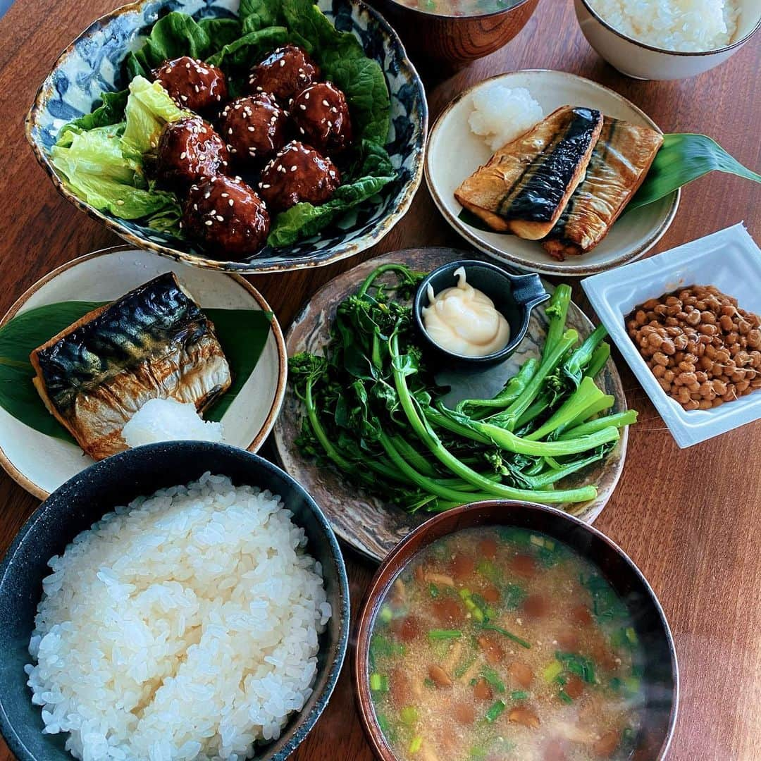 GENKINGの釜飯のインスタグラム：「お昼ごはん🥬 #genkingkitchen」