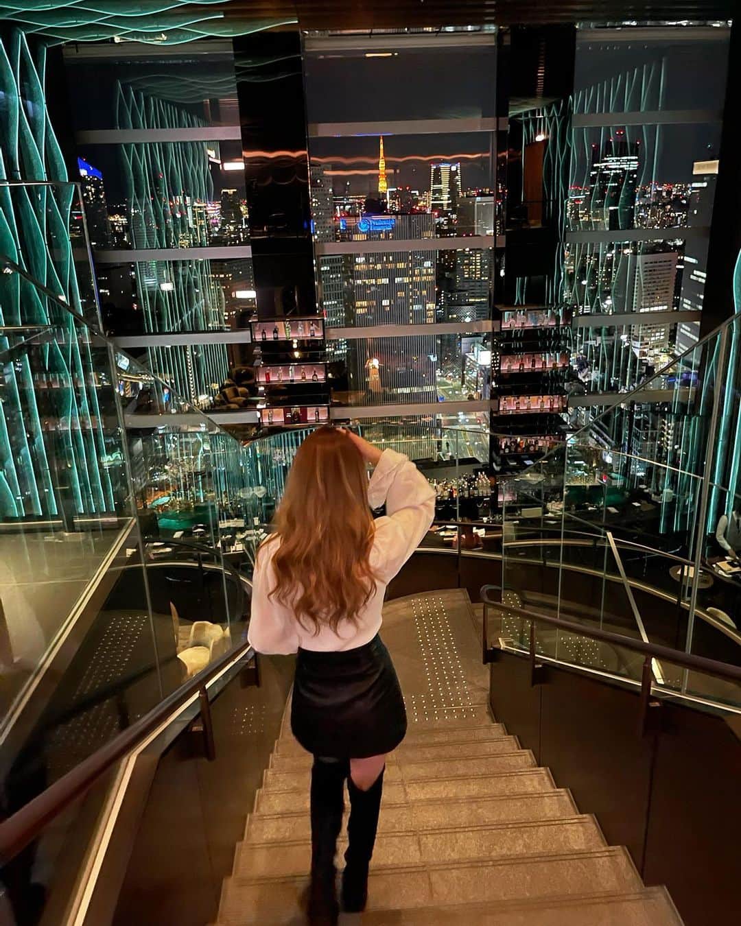 HIMEKAのインスタグラム：「. . Let’s go wherever you want to go💋 . . #プリンスギャラリー #スカイギャラリー #ラウンジ  #レヴィータ #スカイギャラリーラウンジレヴィータ」
