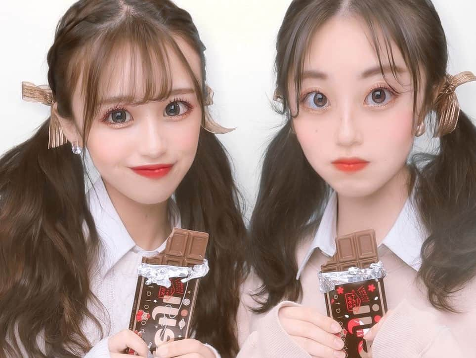 MISEIさんのインスタグラム写真 - (MISEIInstagram)「HappyValentine🍫💓 · #バレンタインプリ #バレンタイン」2月14日 12時37分 - mrmary1127