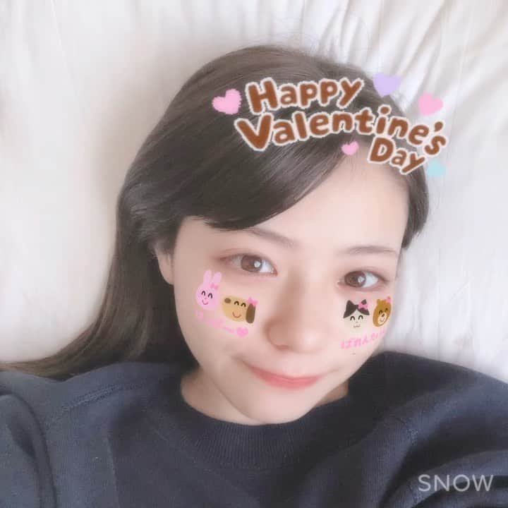 大塚美波のインスタグラム：「SNOWで可愛いフィルター見つけた！🥰  バレンタインにピッタリだからみんな使ってみてね！！  ∴「人気」のところの「QR」から、2枚目の画像を読み取ってね😊  #snowcam #エフェクト #手作りsnow #エフェクト紹介 #いらすとや  #snowエフェクト」