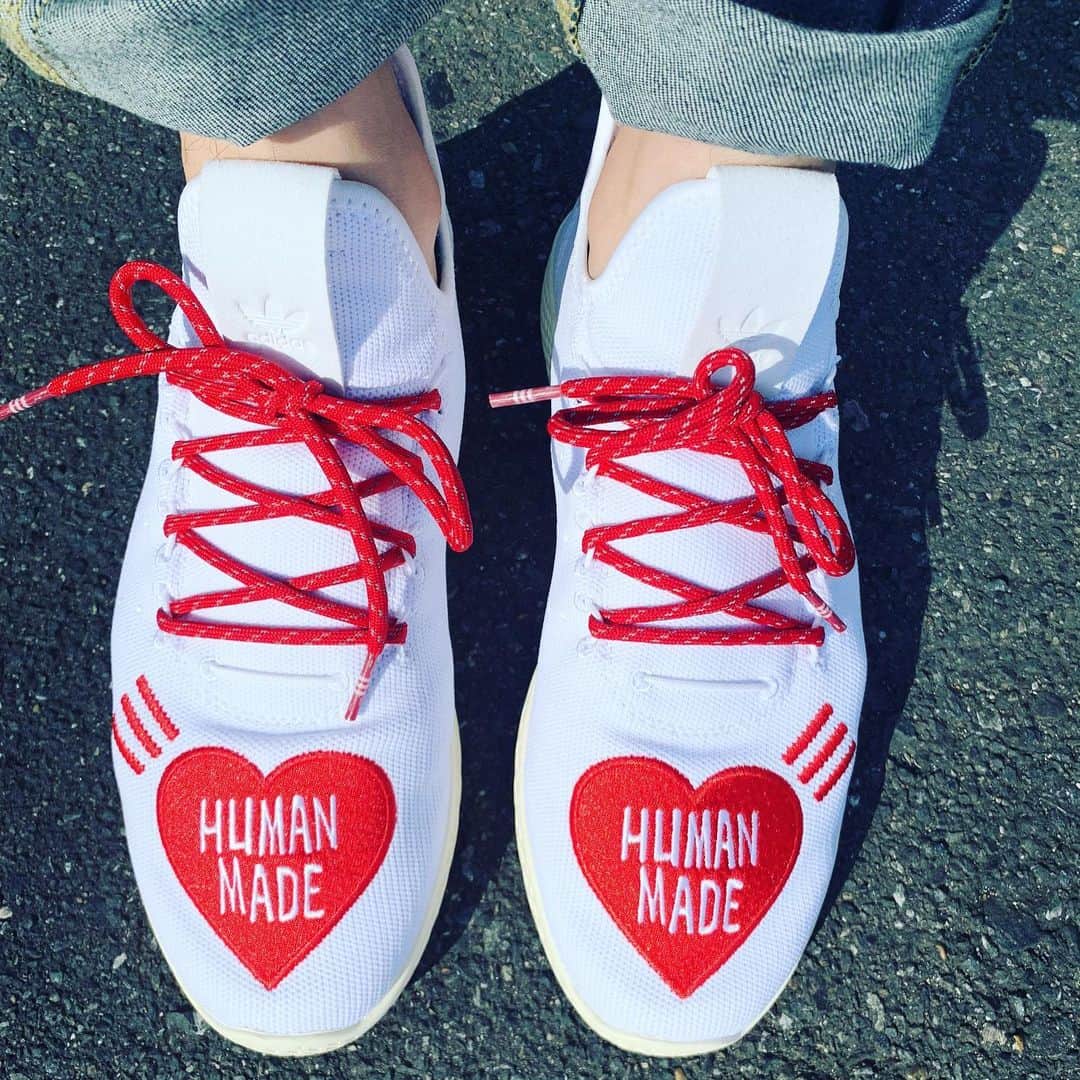 由規さんのインスタグラム写真 - (由規Instagram)「今日はバレンタインデー❤️  バレンタインにピッタリ！ #バレンタインデー #2月14  #humanmade」2月14日 14時07分 - yoshinori11sato